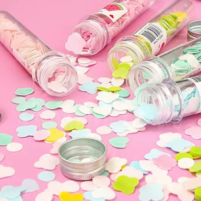 Flowered Shaped Disposable Mini Paper Soap Bottle