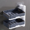 Wall Mounted 03 Tiers Soap Holder