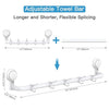 Portable Suction Cup Towel Bar