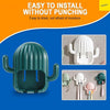 Wall Mounted Cactus Toothbrush Holder