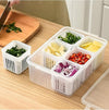 Six Portion Fruits and Vegetables Organizer