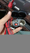 Motorcycle USB Charger Socket and Lighter