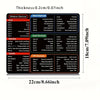 Anti-slip Keyboard Shortcuts Mouse Pad