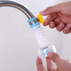 Movable 360 Faucet Shower Clip with fan