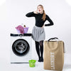 Foldable Laundry Basket With Handle